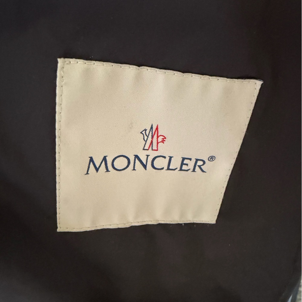 Men’s Moncler Black Matte Biker Puffer Jacket M sz 3 - Picture 9 of 16